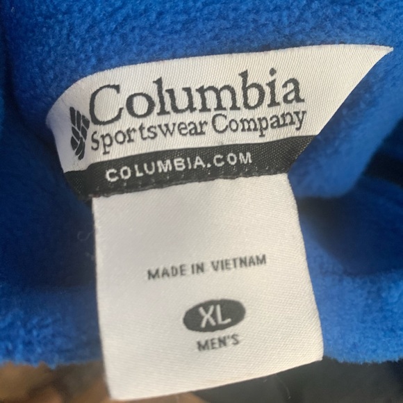 Columbia Jayhawks Full Zip Fleece Men’s Sz XL - Picture 12 of 12